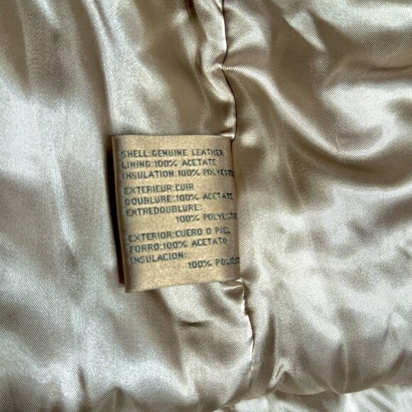 Vintage Weatherproof Women's Suede Leather Faux Fur Lined Jacket Penny Lane XL - Picture 6 of 12